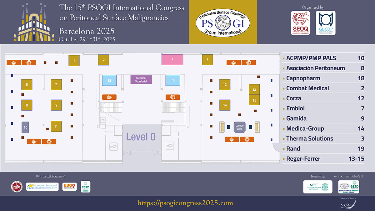 PSOGI Congress 2025 - Map Stands